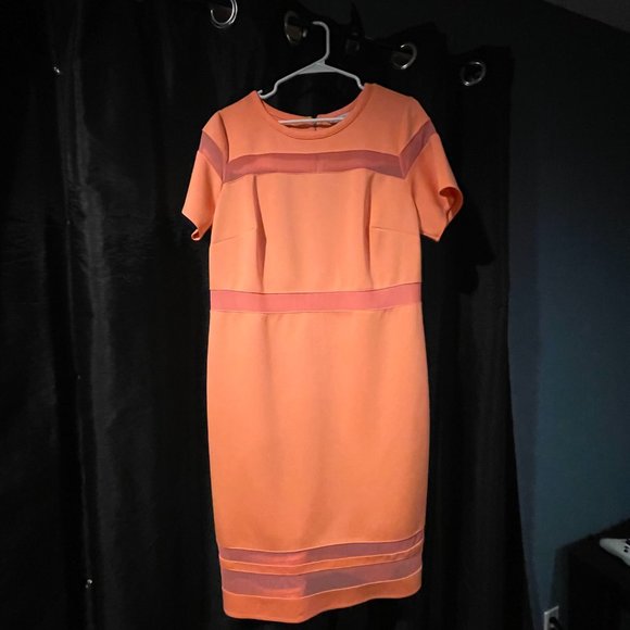 Orange/Pink Dress - Picture 2 of 7